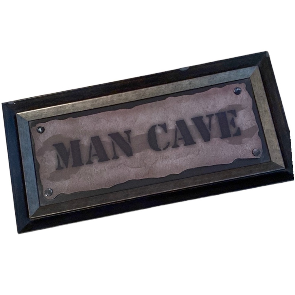 Man Cave Hanging Plaque Sign Christmas Gift
